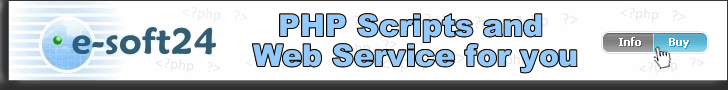 PHP Scripts and Custom Service
