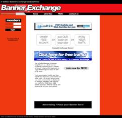 Banner Exchange Script software