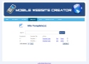 Mobile Website Creator